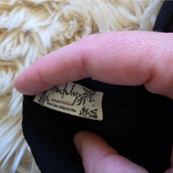 Free People Black Deep V Underwire Backless Bodysuit Small - Picture 3 of 6